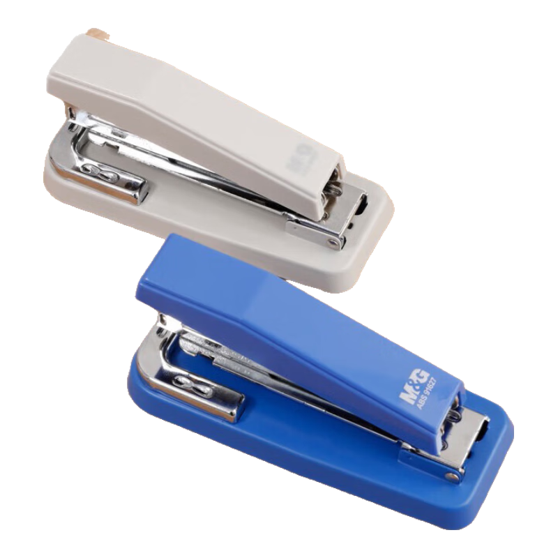 M&G 12# Gray Stapler, Classic 360-Degree Swivel Head, Durable Office Supplies, Random Color, Single Pack, ABS91627