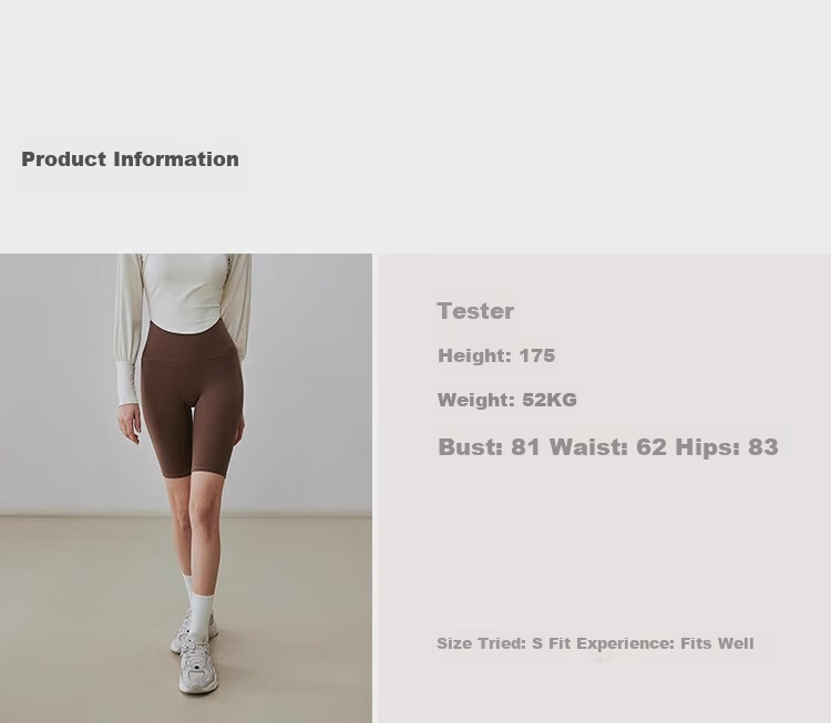 Gigt Yoga Shorts, Knee-Length Sports Shorts for Women, Summer Thin Running Training Fitness Wear, Cycling Pants, Butt-Lifting Dynamic Pants 24