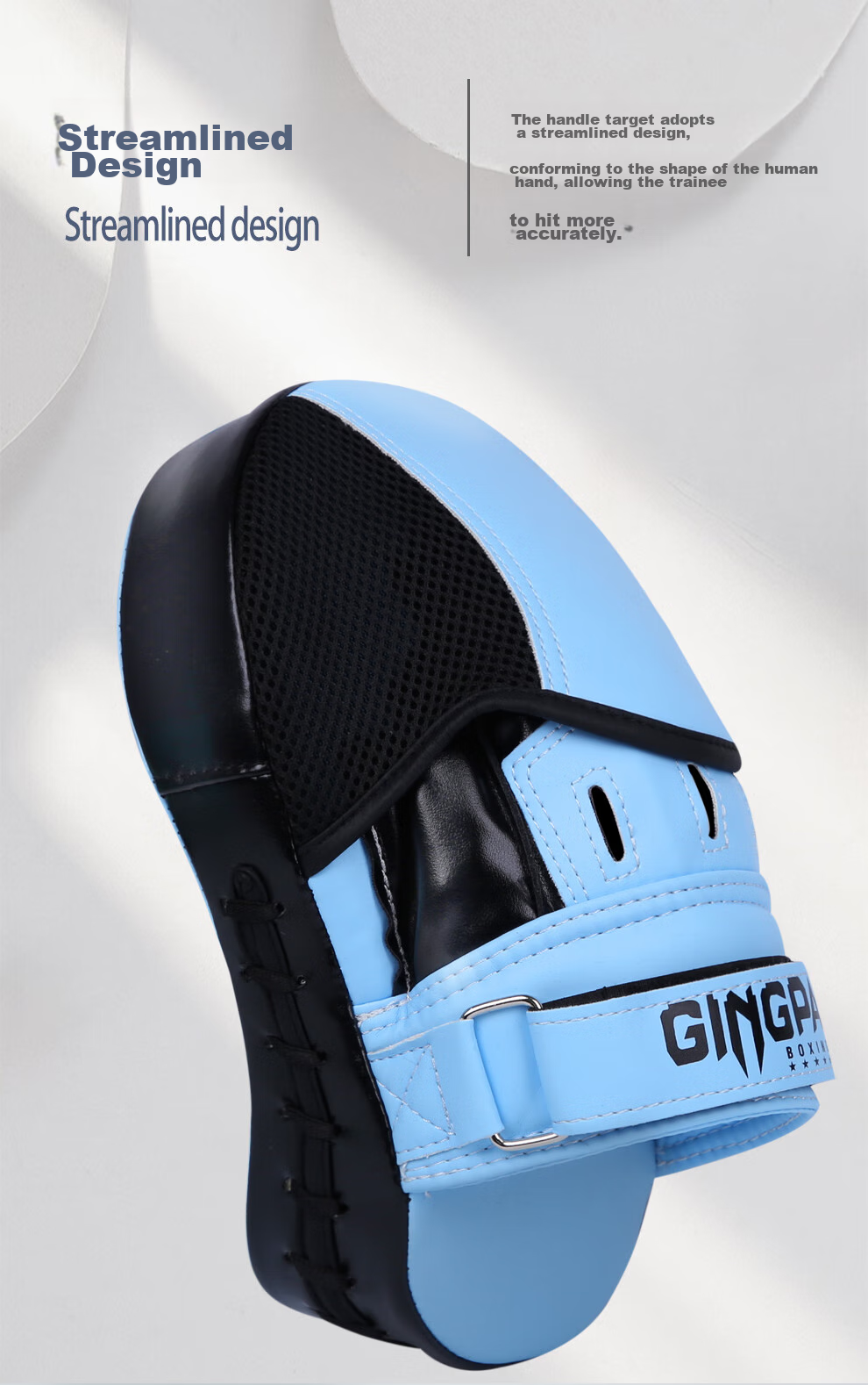 Jingpai Boxing Gloves, Hand Target, Foot Target for Adults And Children, Parent-Child Set, Punching Bag, Training Target for Muay Thai And Fighting, 6oz 8