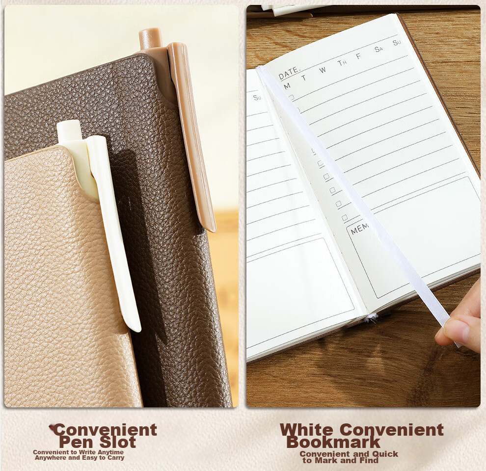 Longe Daily Planner, Schedule Book, Study Plan, Time Management Planner, Compact And Portable, Work Efficiency Manual, Calendar, Journal, To-Do List, And Planner 7