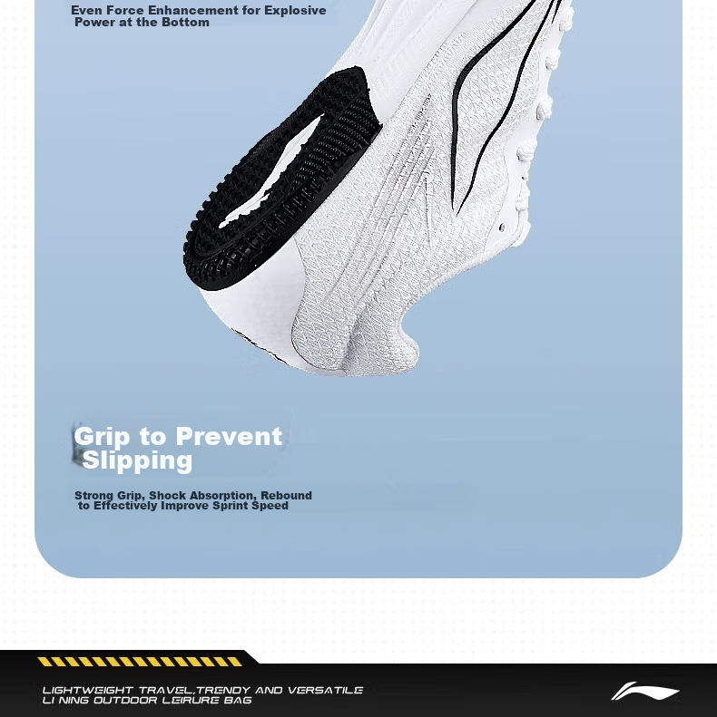 Li-Ning Track Shoes Professional Spikes Thick-Soled for Youth And Adults Short Medium Long-Distance Running Spikes for Physical Exams, High School Entrance Exams, And Long Jump Competitions 17