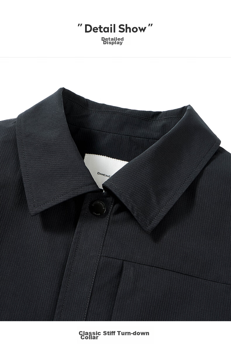 DANCING WOLVES [Delicate Lining] Workwear-Style Lapel Jacket, Autumn And Winter, Easy-Care Business Style, Commuter Men's Jacket 19