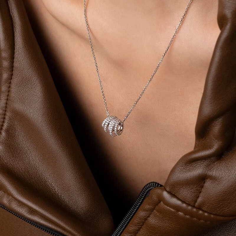 APM Monaco Multi-Loop Lucky Slim Waist Necklace Sweater Chain Women's Light Luxury High-End Gift for Wome