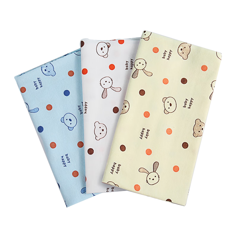 Xiqinbao Newborn Diaper, Baby Pure Cotton Washable Diaper Pad, Infant Diaper Cover (45X70cm), 6 Pieces