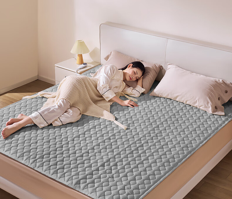 CHIGO [Dehumidifying And Mite-Removing] Single-Person 3C Certified Water Heating Electric Blanket for Kang Bed, Electric Mattress Pad, 1.8x0.9 Meters, Dormitory Use 7