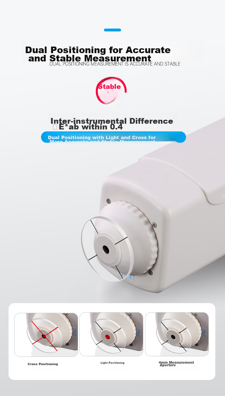 3Nh Portable Handheld High-Precision Colorimeter NR10QC, Ink Coating Plastic, Entry-Level Practical Color Difference Detector 5