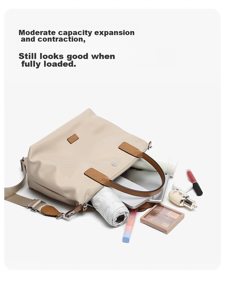 Laifu Lightweight Simple Dumpling Bag Large Capacity Water-Resistant Canvas Crossbody Shoulder Bag Practical Gift Birthday Present 15