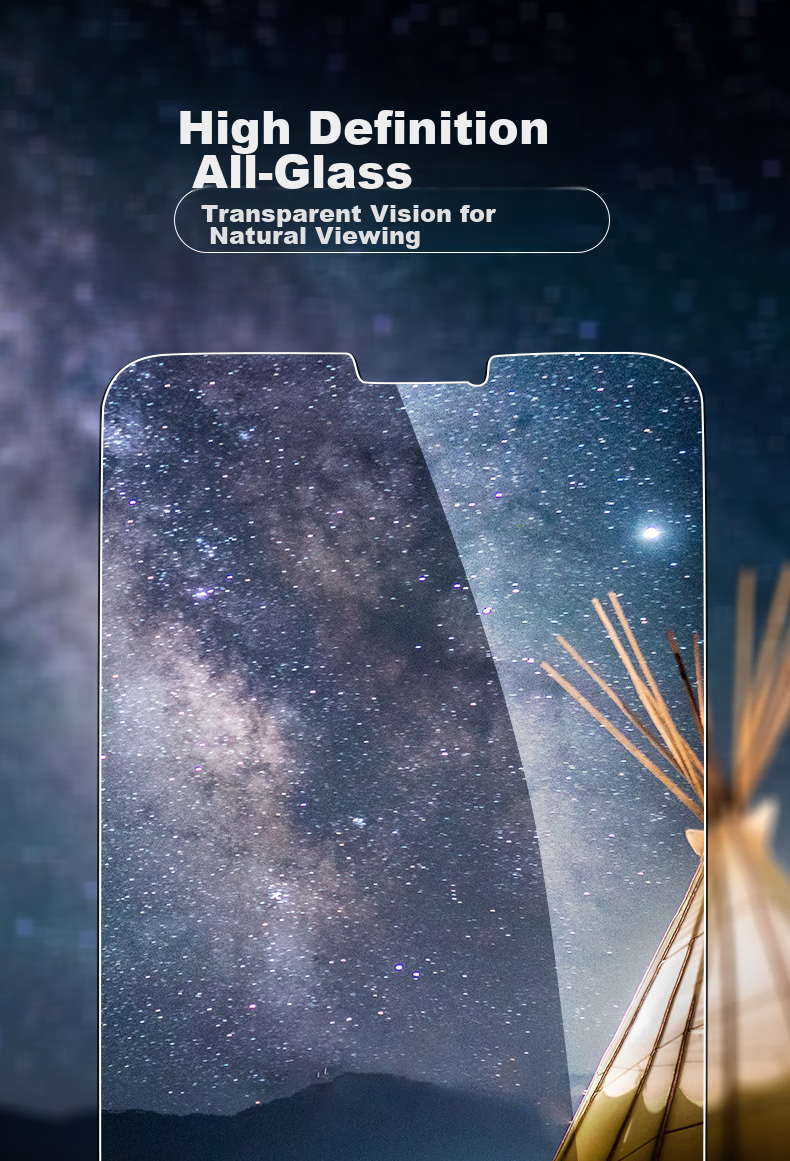 Smorss [2-Pack - HD Film] Tempered Glass Screen Protector for IPhone 11/iPhone XR, Compatible with Apple Xr/Apple 11, Non-Full Screen Universal Glass Protective Film 5