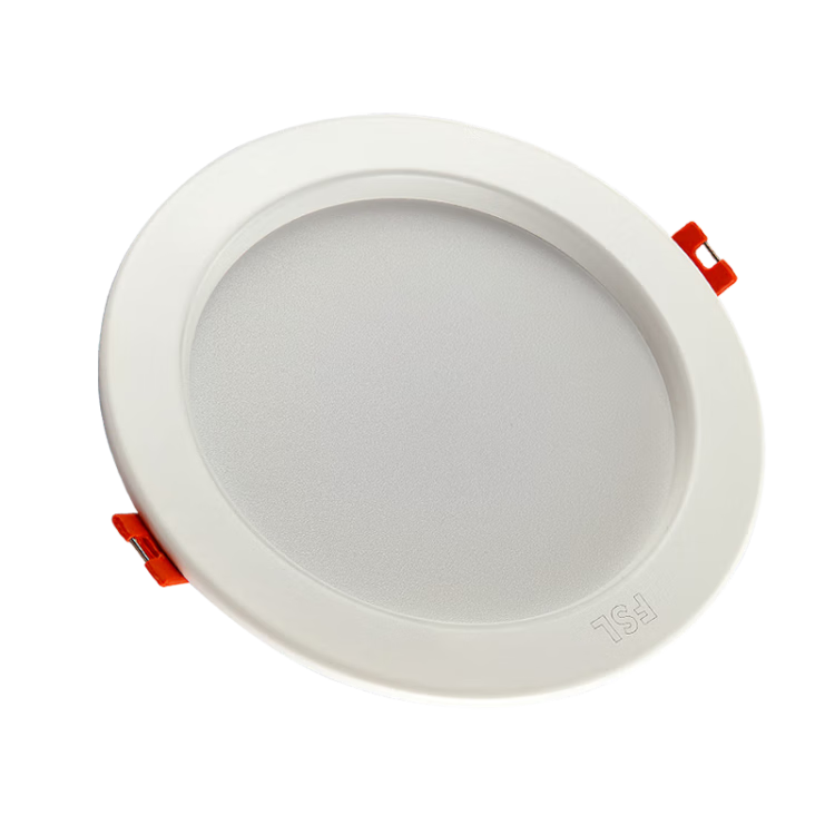 FSL Foshan Lighting LED Recessed Downlight Corridor Entrance Ceiling Light 6W 3-Inch White Light 6500K All White