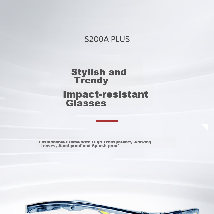 Honeywell Safety Goggles 100300S200A, Crystal Blue Frame with Clear Lenses, Anti-Fog, Cycling Glasses 3