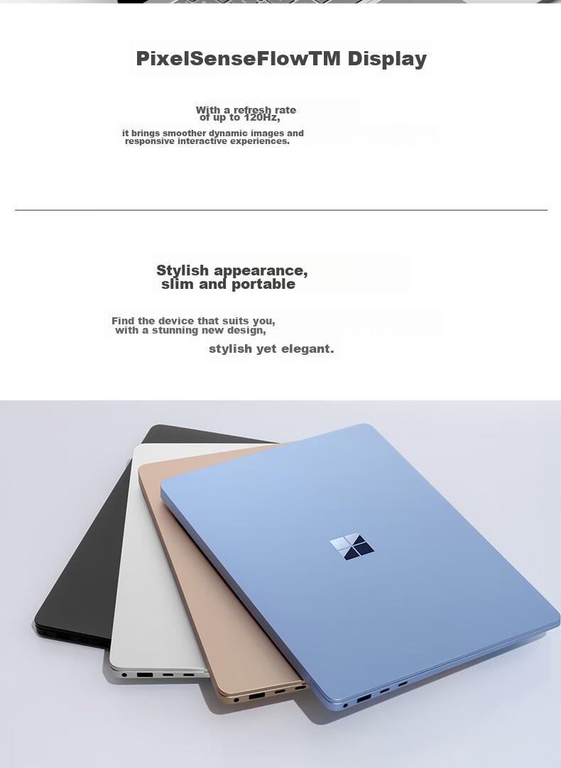 Microsoft Surface Laptop 7th Generation, 13.8-Inch Thin And Light Notebook, Subsidies Snapdragon X Elite, 16GB RAM, 512GB Storage, Elegant Black, Touchscree 10