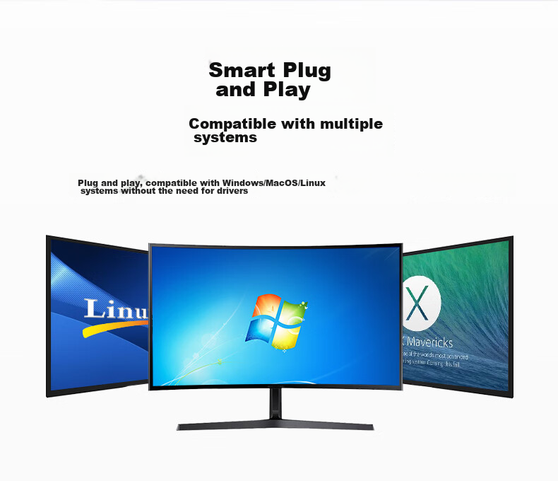 Acasis All-In Type-C Hub with USB 3.0 Splitter, USB-C to HDMI Adapter, 4K Screen Mirroring, PD Fast Charging, Converter for Huawei, Apple Computers And Laptops 8