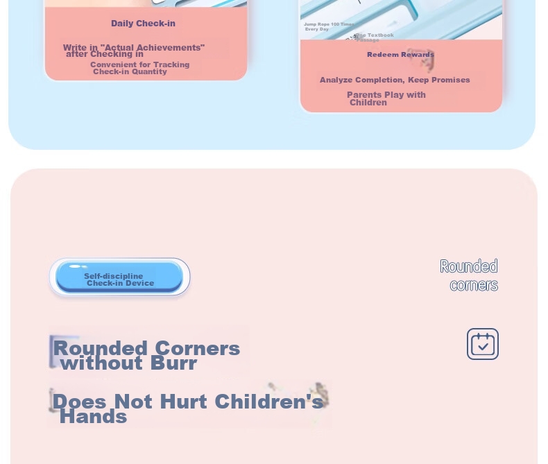 Deli 60*40cm Growth Self-Discipline Chart, Student Kindergarten Reward Stickers, Points for Good Habits, Top Student Habit Formation Course, Daily Check-In, Birthday Gift Stationery for Boys And Girls 15