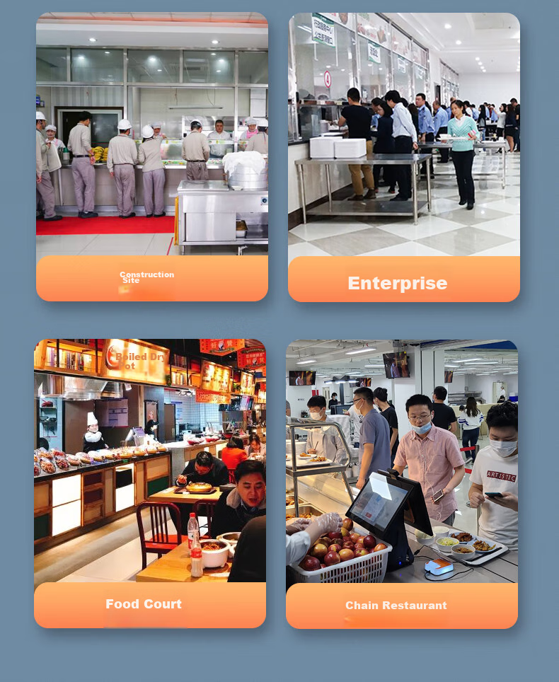 Kemi (Comet) XC-83TCSP Cloud Version Cafeteria Card Payment Machine, IC Payment Machine, Canteen IC Card Meal Dispenser, Set 9