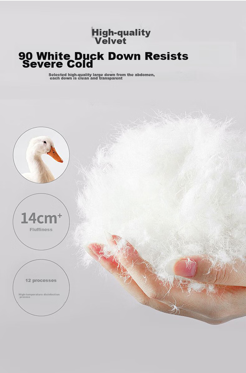 LangSha Women's down Pants [2026 Autumn And Winter New Arrival], Thick White Duck Down Warm Pants, Outdoor Wear, Cold-Proof Cotton Pants 4