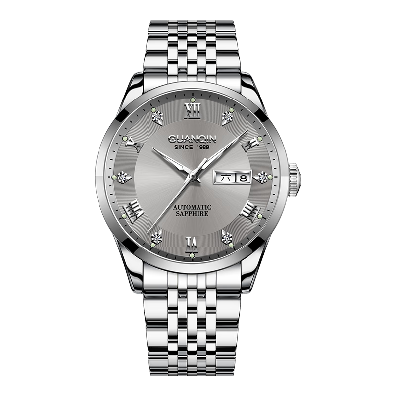 GUANQIN Men's Mechanical Watch, 2026 New Model, Fully Automatic, Business Style, Luminous, Water-Resistant, Men's Watch, Gift for Father on Father's Day