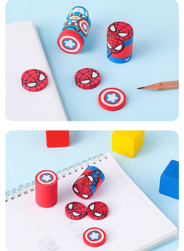 Disney Eraser Cute Cartoon Creative Eraser for Elementary Students No Residue Sketch Art Drawing School Supplies Back to School Stationery Essential 10
