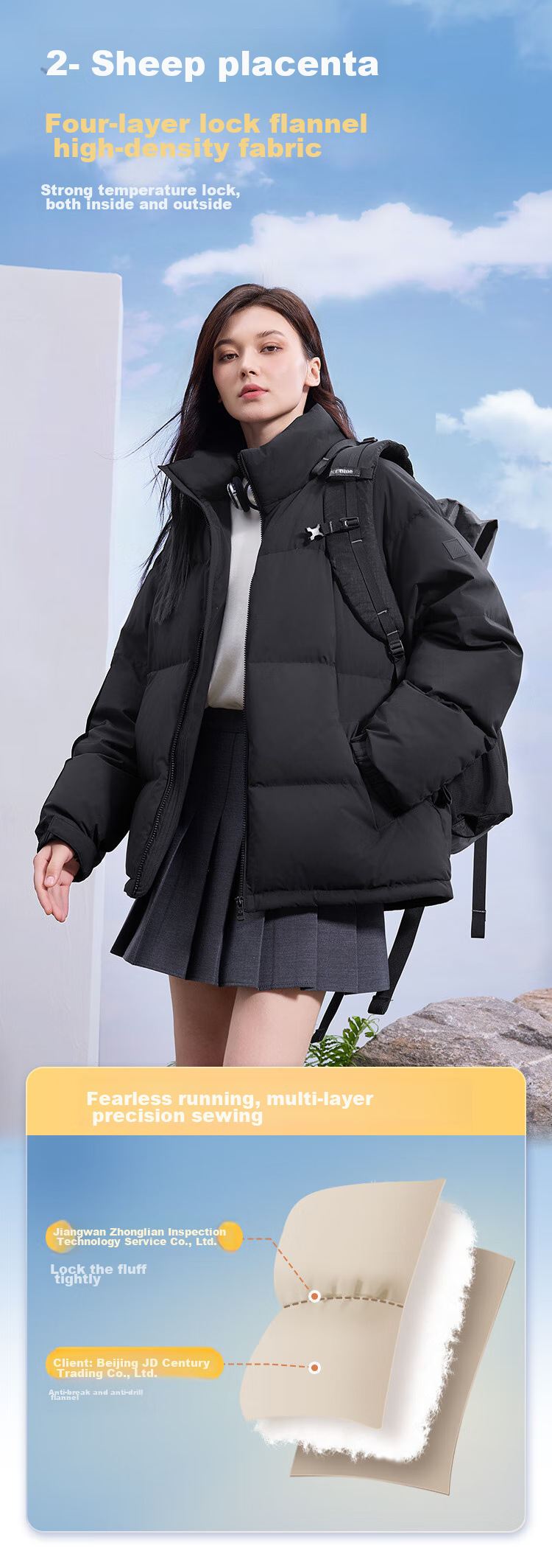 JD Original down Jacket for Men And Women, Couple Style, Duck Down Winter Warm Coat Puffer Jacket Thickened Short Pure Gray 2XL 9