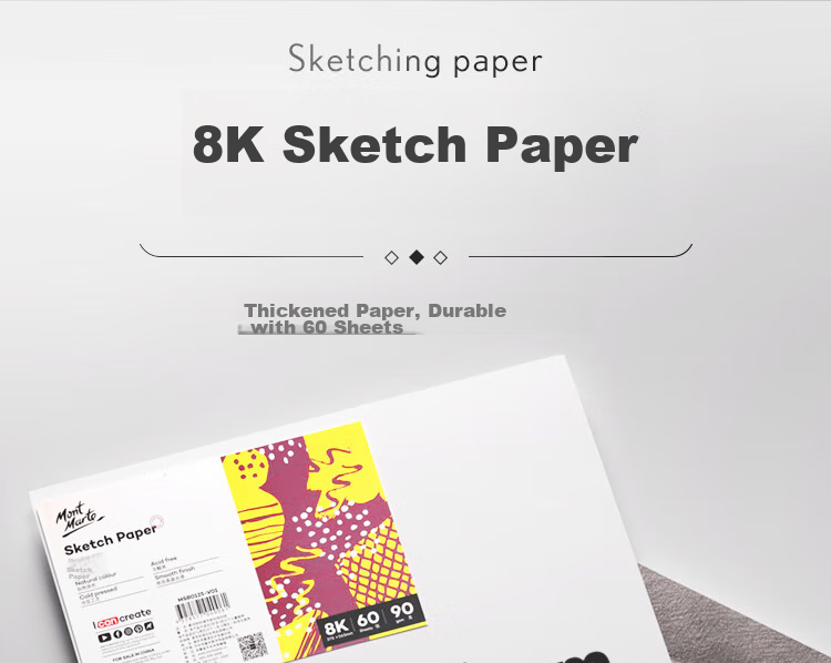 Mont Marte Sketching Kit, Drawing Pencils, Art Tools, Charcoal Pencils, Sketch Paper, Beginner Outdoor Sketching, 8K Drawing Board, Basic Sketching Set SX-CSK Art Sketching 31