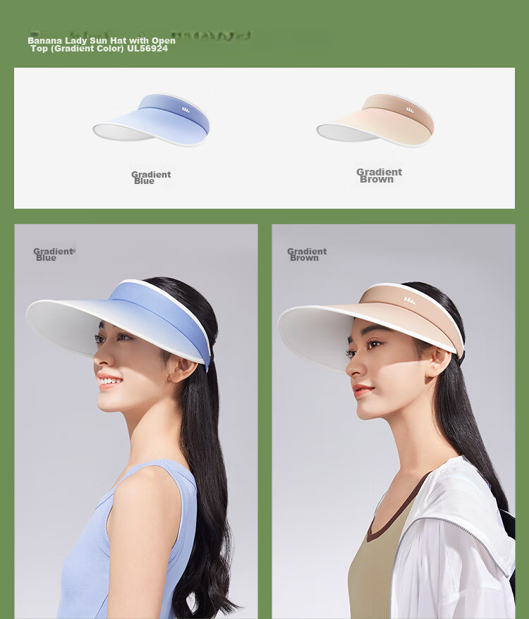Beneunder Sun Hat for Women, Visor Cap, UV Protection, Full Face Coverage, Fashionable And Versatile, with Extended Brim 31