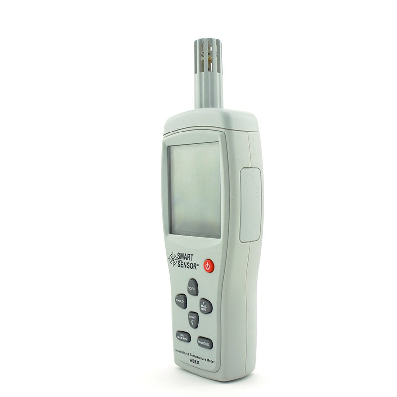 Xima AS837 Temperature And Humidity Meter, High-Precision Integrated Temperature And Humidity Detector, Industrial And Home Use Thermometer And Hygrometer