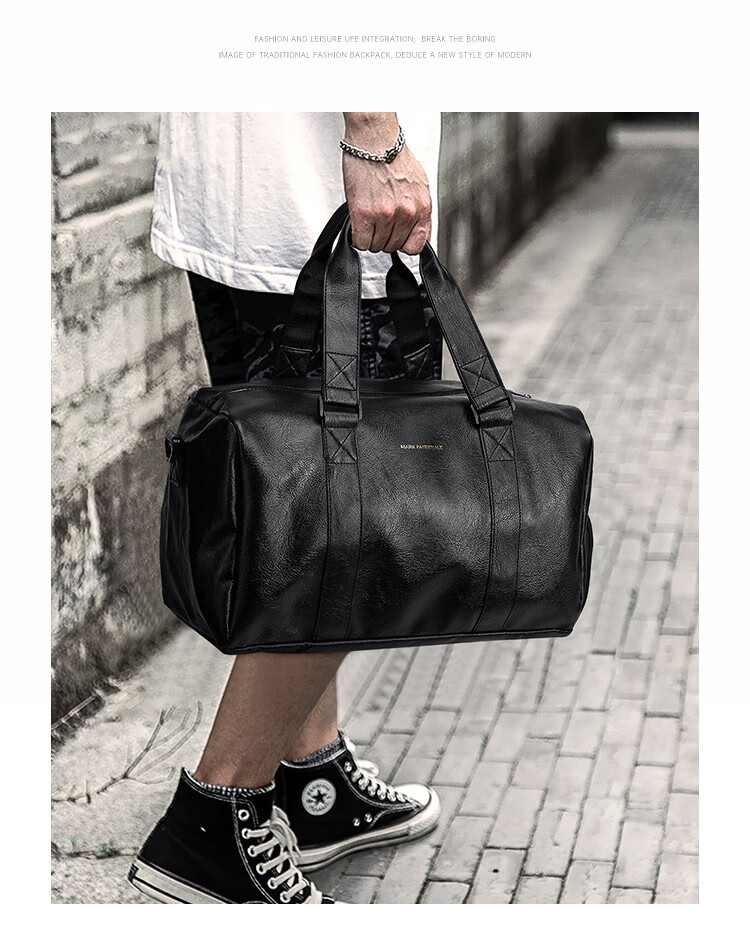 Mark Fairwhale Dry and Wet Separation Independent Shoe Compartment Casual Sports Swimming Fitness Bag Large Capacity Handheld Luggage Tote Travel Bag 9