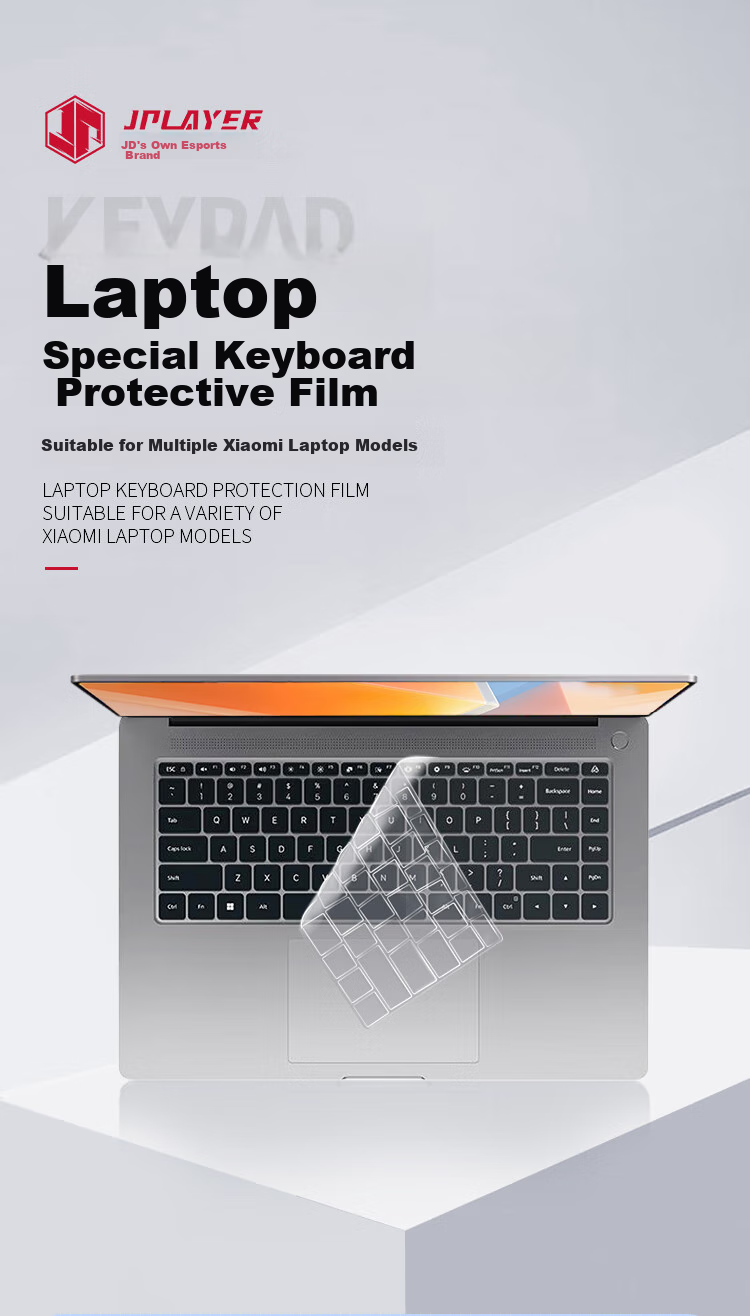 JPLAYER Keyboard Protector Film for Xiaomi Redmi Book 14 25/24/23 Models/Pro14 24 Model Laptops, High Transparency Ultra-Thin Film, Anti-Dirt TPU 1