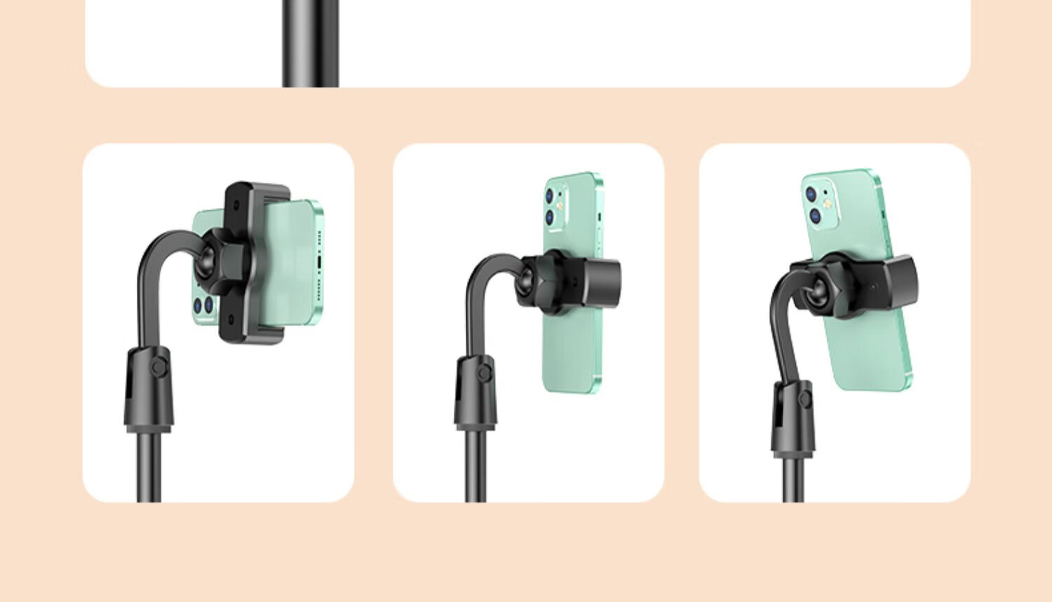 BZBC Magsafe Magnetic Phone Stand Multi-Functional Adjustable iPad Tablet Holder Bedside Desktop Universal Height Adjustable Lazy Viewing Gadget 3