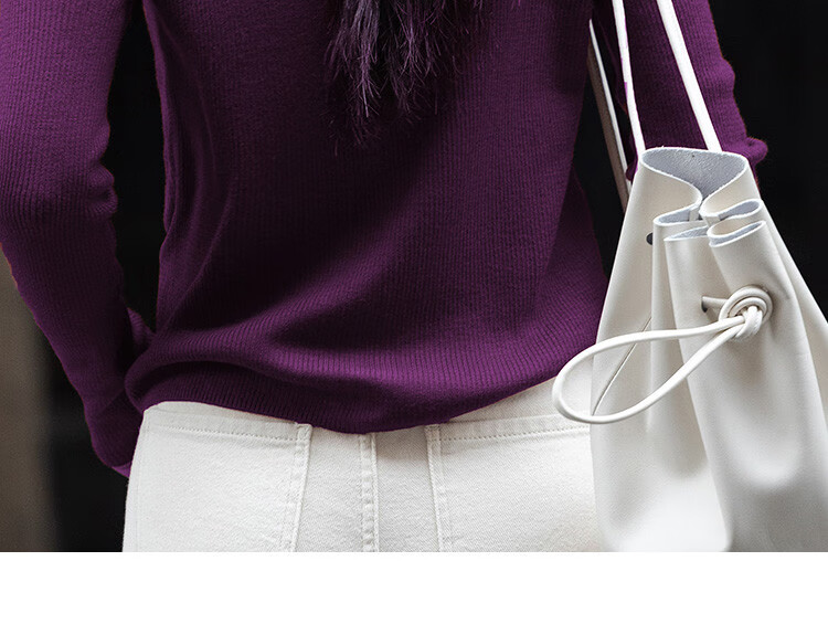 Dme [Light Mature Style Knit Sweater] Spring And Autumn Elegant Top Long-Sleeve Pullover Women's Sweater 14