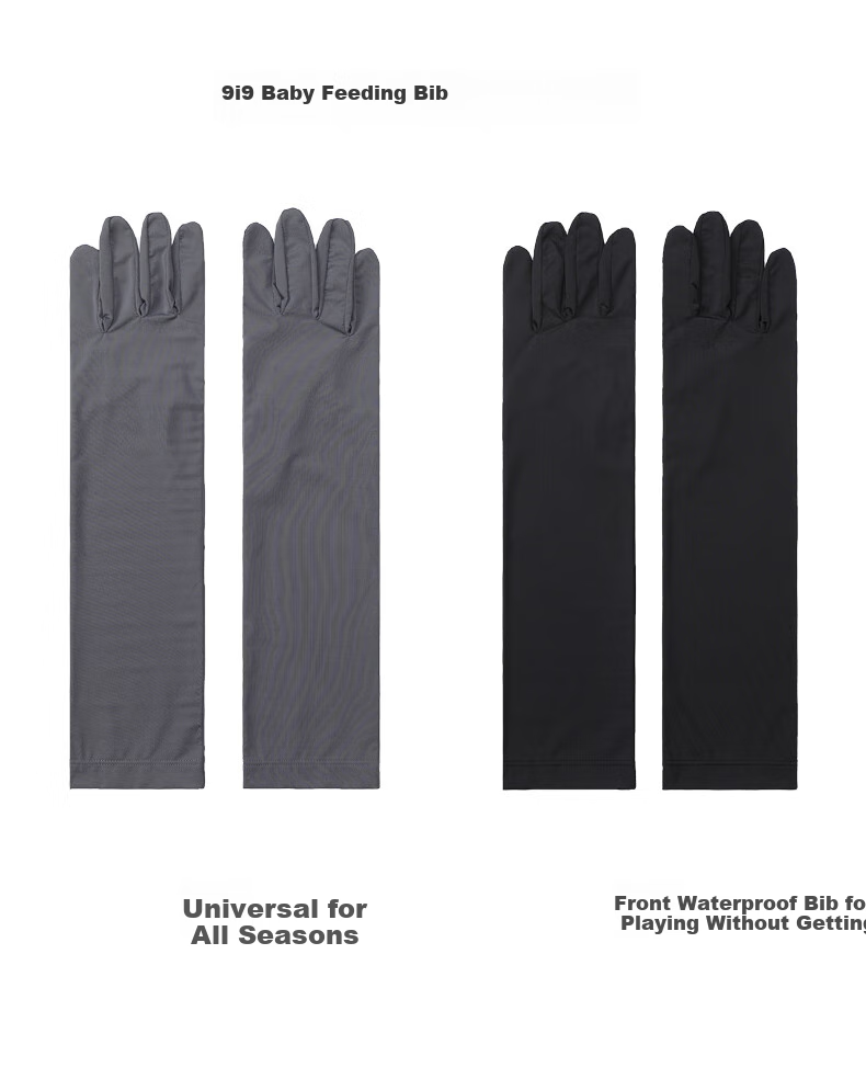 MISSION UV Ice Silk Sunscreen Gloves for Men Summer Outdoor Driving Cycling Sun Protection UV Fishing Gloves for Men 6