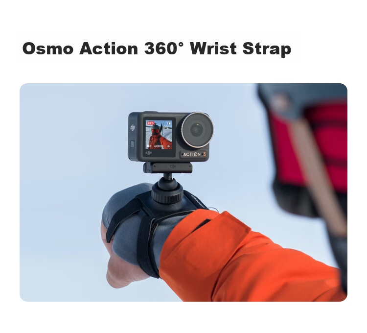 DJI Osmo Action 360° Wrist Strap, Accessory for Osmo 360/Osmo Action 5 Pro/Action 3/Action 4, Action Camera Accessory 1
