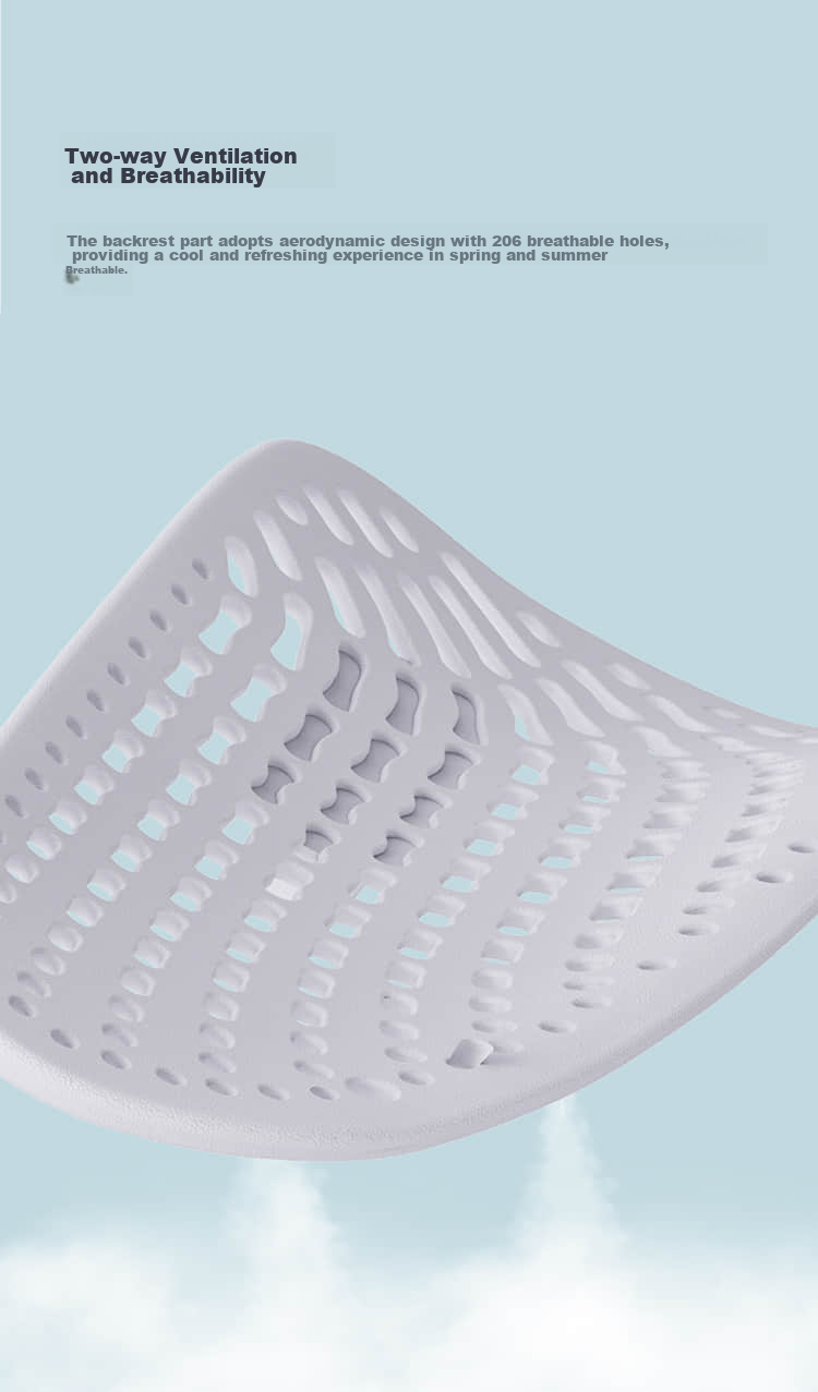 Leban Ergonomic Lumbar Support Cushion Back Pillow, Waist Protector for Long Sitting, Office Lumbar Pad, Classic Memory Foam Model 20