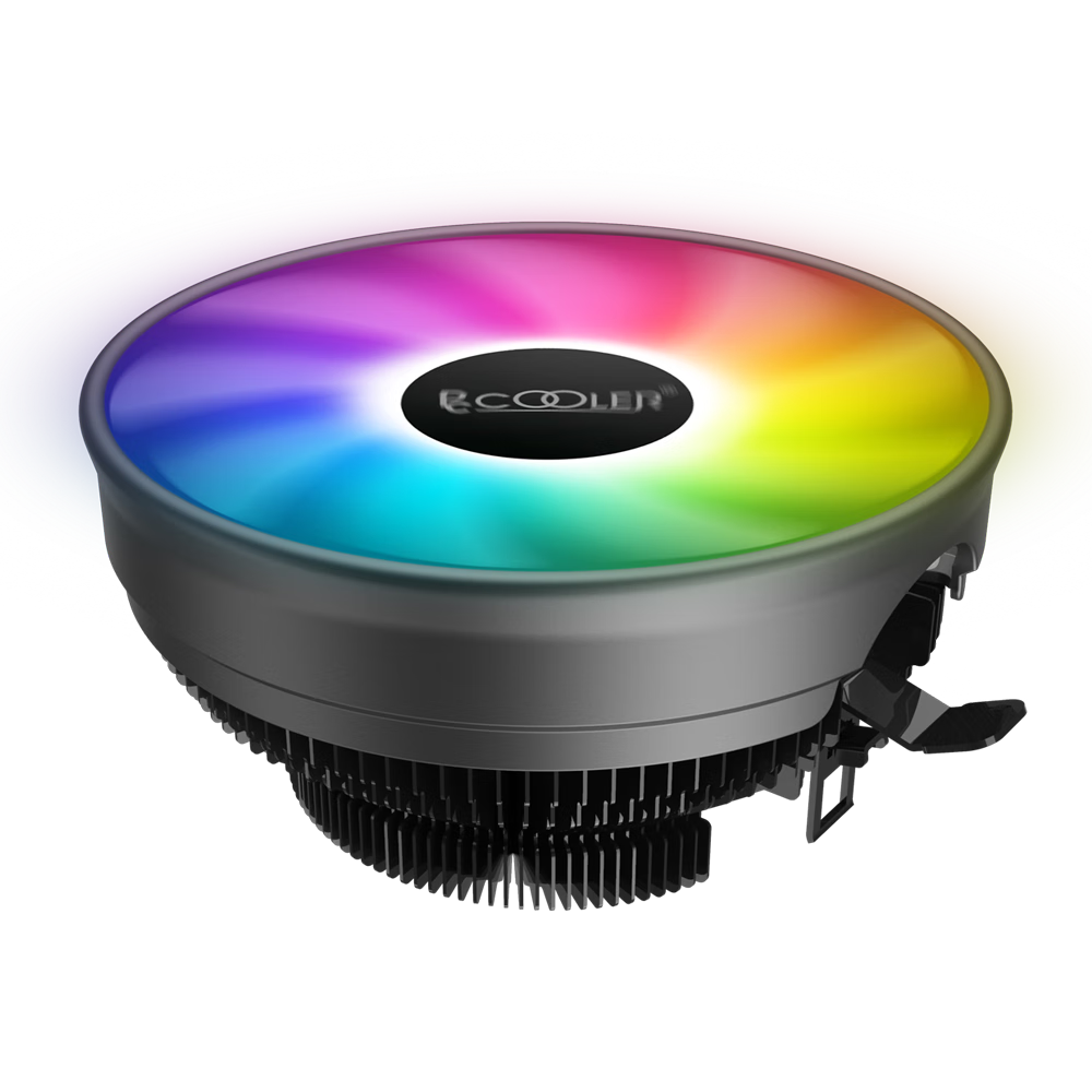 PCCOOLER Big White Shark Haoyue Intelligent Version CPU Cooler (Bottom Pressure/Multi-Platform/1700/AM4/12CM Fan/With Thermal Paste)