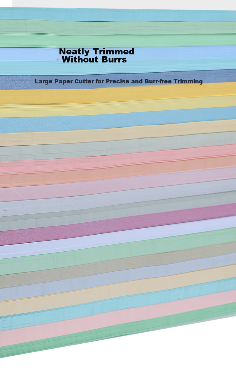 DOCON 180g A3++ Flat Leather Texture Paper, Sky Blue, 100 Sheets Cover Paper, for Glue Binding Machine And Stapler, Imitation Leather Texture Paper for Tender Documents, Cover Paper, Cloud Paper 13