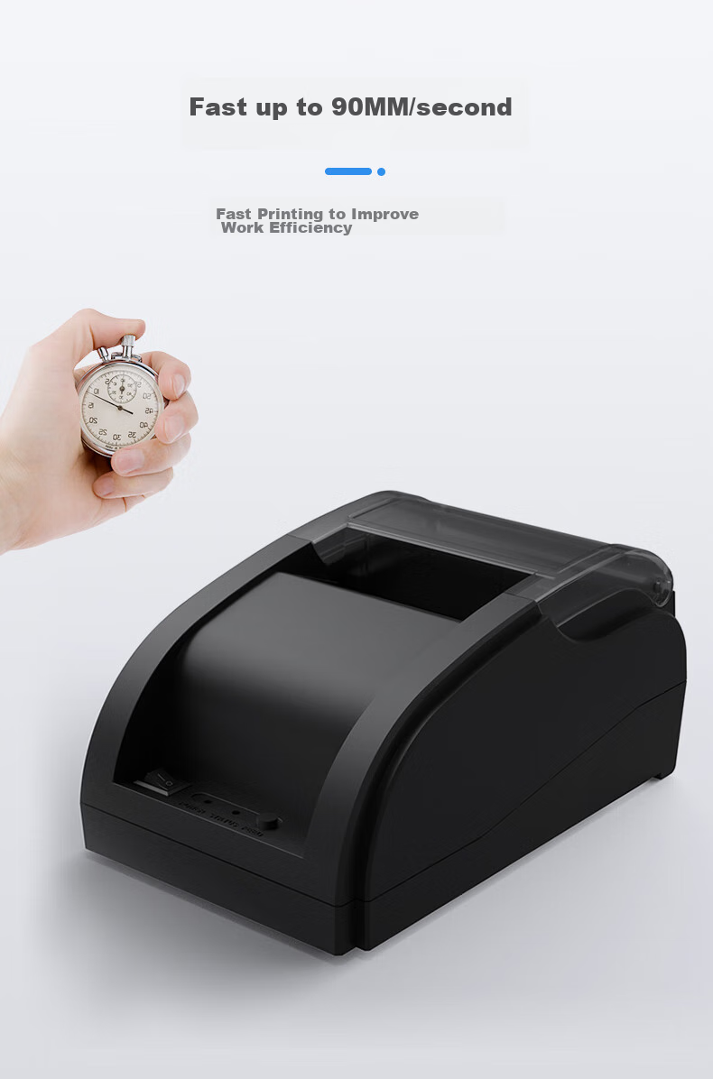 Youku Fully Automatic Order Accepting Meituan, Eleme, Douyin Takeout Printer Wireless Bluetooth 58mm Thermal Printer Retail Supermarket Cashier Receipt Machine 8