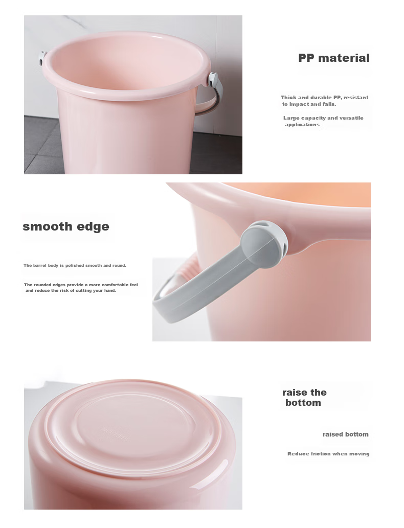 MR Face Basin Three-Piece Set Thickened Washbasin Vegetable Washing Basin Household Laundry Foot Washing Basin Student Plastic Basin Dormitory Baby Basi 6