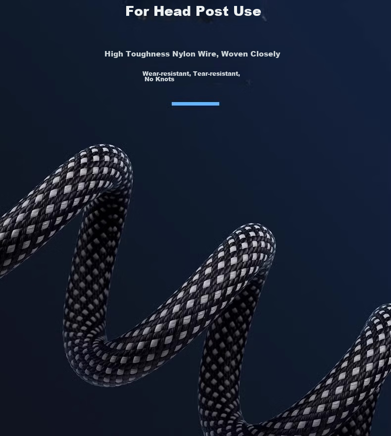 Nengshi Type-C Data Cable, 100W Charging Cord, Super Fast Charging with Auto Power-Off, Suitable for Huawei, OPPO, Honor Nova, Xiaomi, Vivo Phones, 66W Flash Charging Cable, 1 Meter, Transparent Black 16