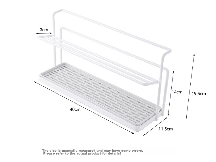 Shengxitao Cup Holder, Kitchen Draining Storage Rack, Multifunctional Double-Layer Water Cup And Tea Set Storage Shelf, Draining Tray, Home Countertop Cup Rack 18