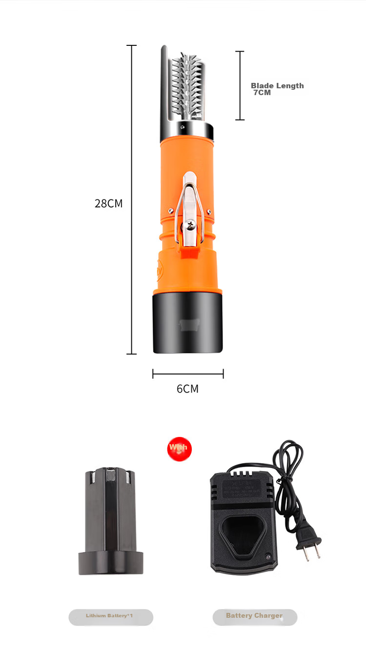 BJ Electric Fish Scale Remover, Fish Scale Removal Tool, Fish Scale Scraper, Electric Fish Scale Scraping Machine 11