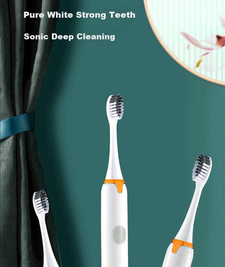 KONKA Electric Toothbrush KTYD-DDYS01A, Three Brush Heads Sonic Toothbrush 1