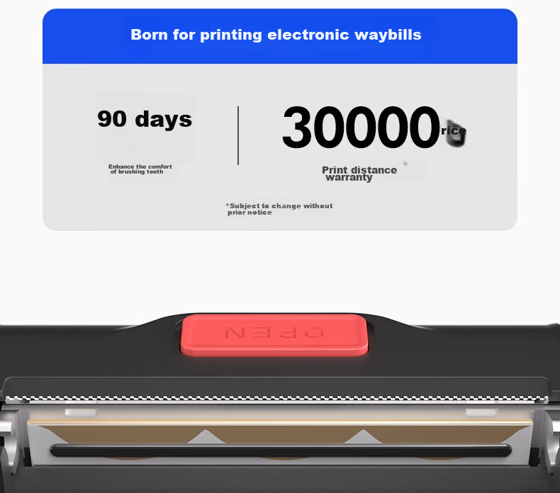 Deli GE382W High-Speed Express Printer, E-Commerce Single-Sheet Thermal Printing, 80mm Warehouse Logistics Commercial Office Adhesive Barcode Label Printer, Bluetooth Versio 11