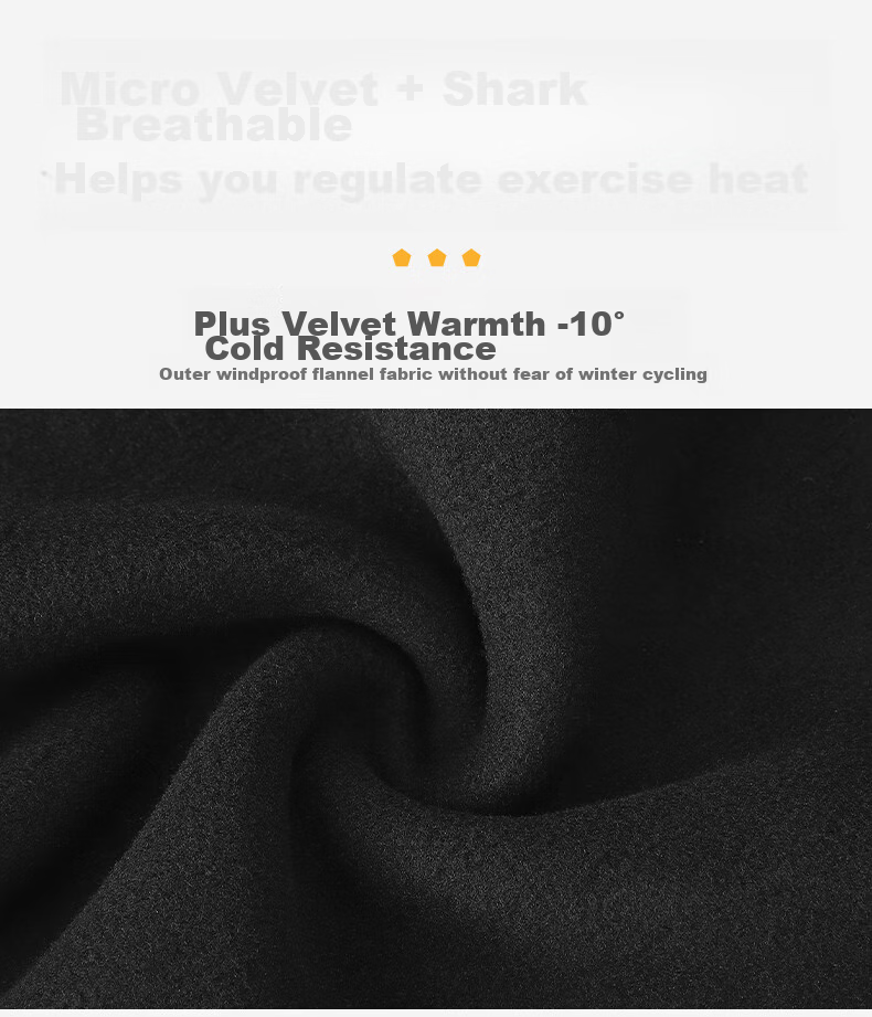 WestBiking WestBiking Autumn And Winter Bicycle Riding Jacket, Long-Sleeve Set, Warm Fleece-Lined Cycling Sportswear 6