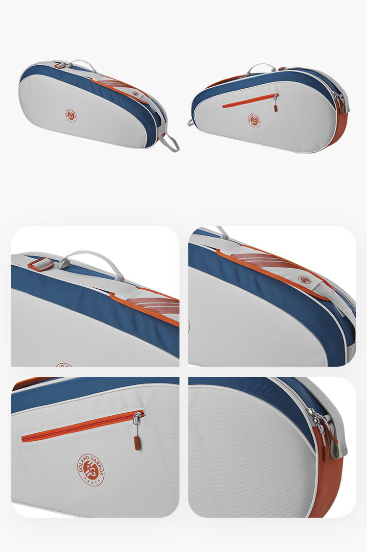 Wilson RF LAWN COLLECTION Large Capacity 6-Pack Tennis Bag WR8055001001 10