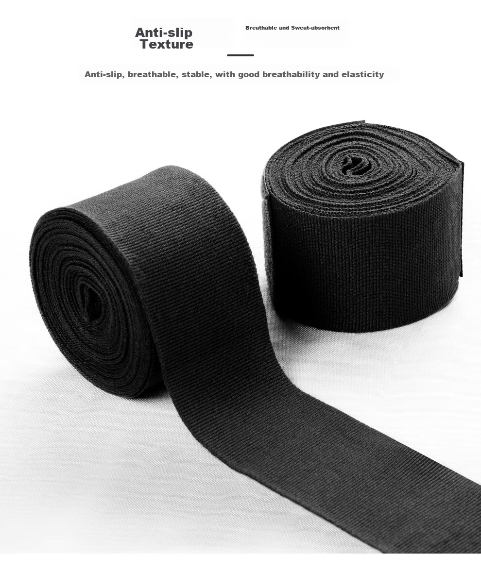 PROIRON Puli'ai Boxing Hand Wraps, Sanda Bandages, Muay Thai Fighting Hand Wraps, 2.5 Meters Black, Two-Pack 10