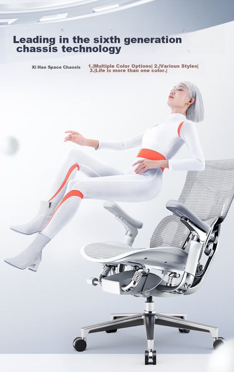 SIHOO S300 Ergonomic Chair, Computer Chair, Lumbar Support Office Chair, Ergonomic Seat, Gaming Chair with Integrated Headrest 3