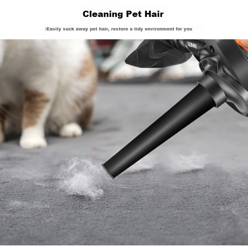 JU QUAN High-Power Blower, Industrial Powerful Dust Blower, Dust Remover And Cleaner, Dual-Use Blower with Suction Function, Load Capacity 2300W 9