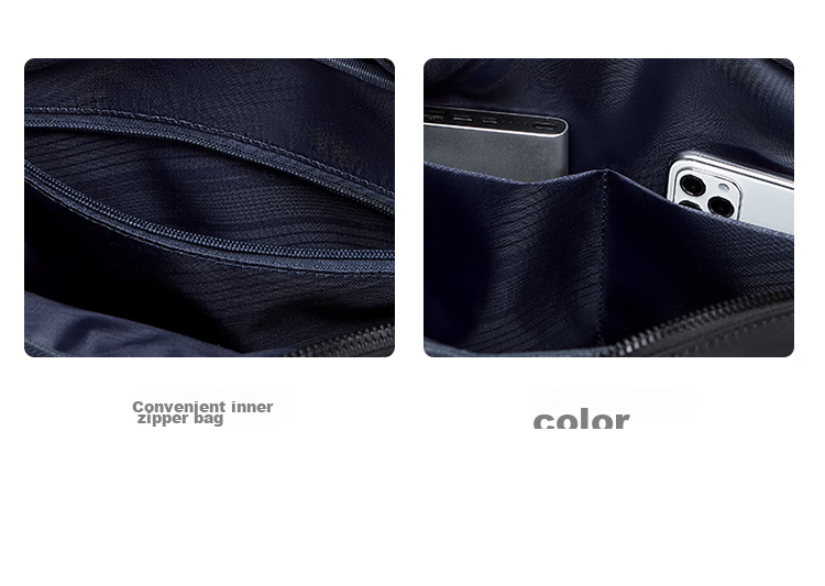 GOLF Shoulder Bag for Men, Crossbody Bag with Multiple Compartments, Can Hold IPad, Business Casual Water-Resistant Lightweight Fashionable Sports Messenger Bag 7