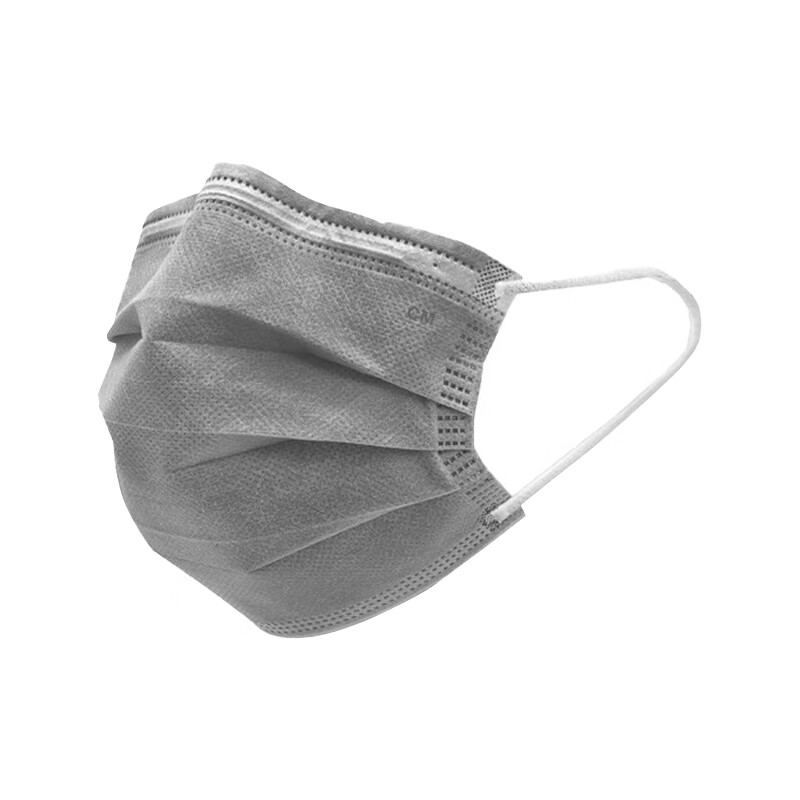 CM Chaomei 7001 Disposable Activated Carbon Mask Independent Packaging 4-Layer Indoor Formaldehyde Odor Protection Dustproof Breathable Anti-Droplet Dust Renovation Mask