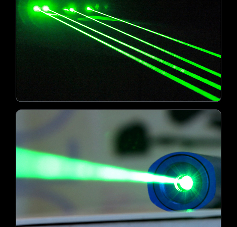 Whist A26 Silver Laser Pointer, Green Light Outdoor Star Pointer, USB Rechargeable High-Power Laser Light, Long-Range Infrared Construction Site Laser Flashlight, Long Battery Life Green Light Pe 14