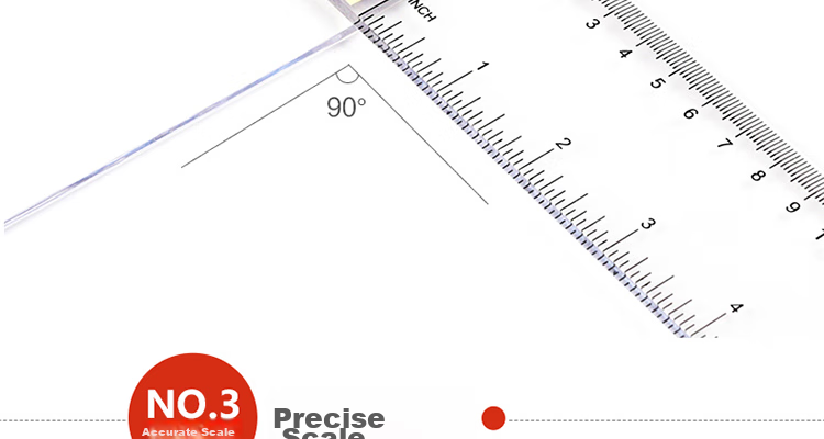 [Lowest Price Online] DiLe T-Square Ruler 90cm Drawing Ruler Engineering T-Shaped Ruler Cutting And Measuring Drawing Tool 2661 9